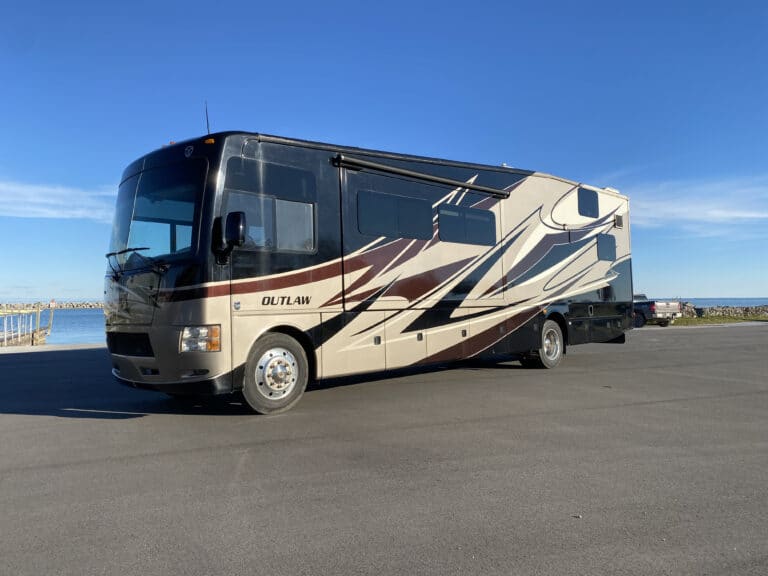 motor coach rental bus exterior